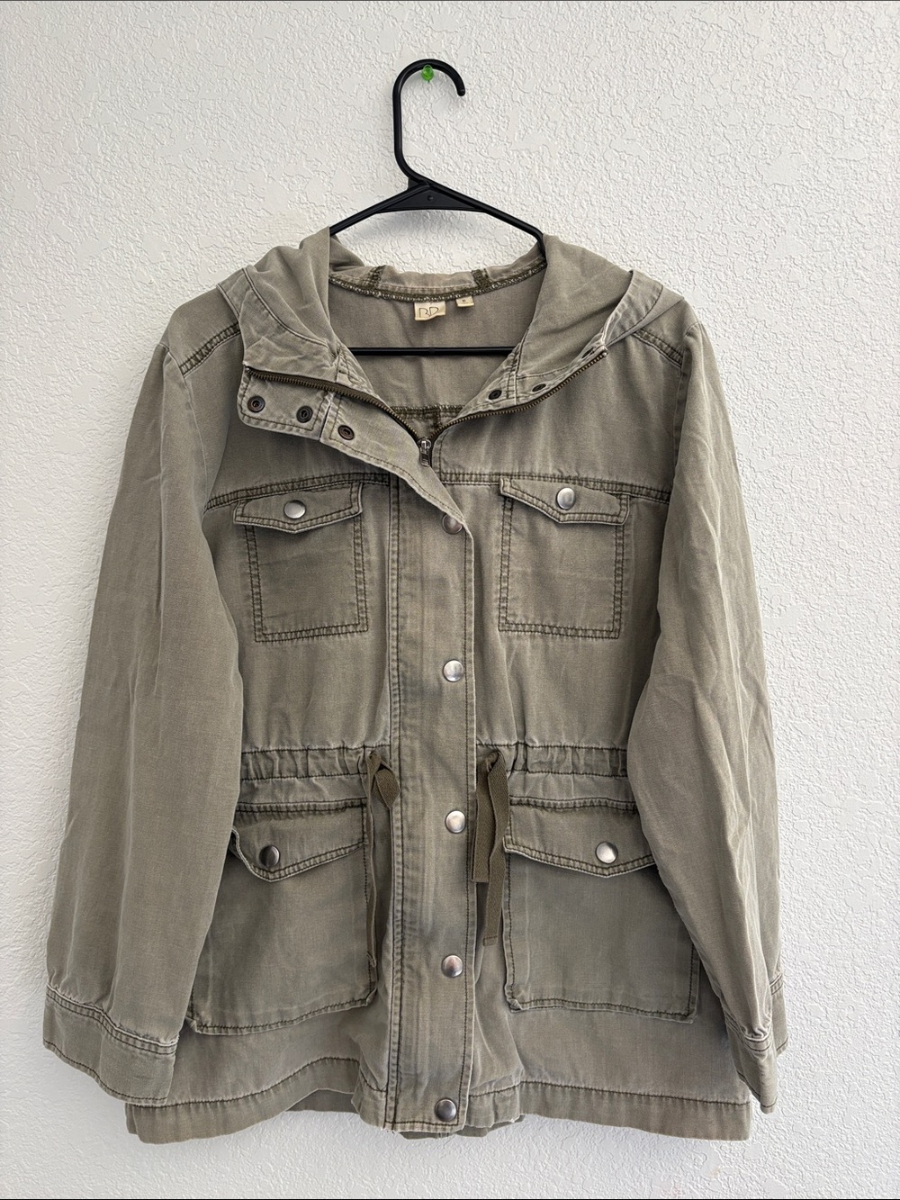bp Olive Green Utility Jacket